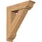 Ekena Millwork Traditional Traditional Smooth Bracket w/ Offset Brace, Western Red Cedar, 7 1/2"W x 28"D x 32"H BKT0806X28X32TRA01SWR - alternate 1